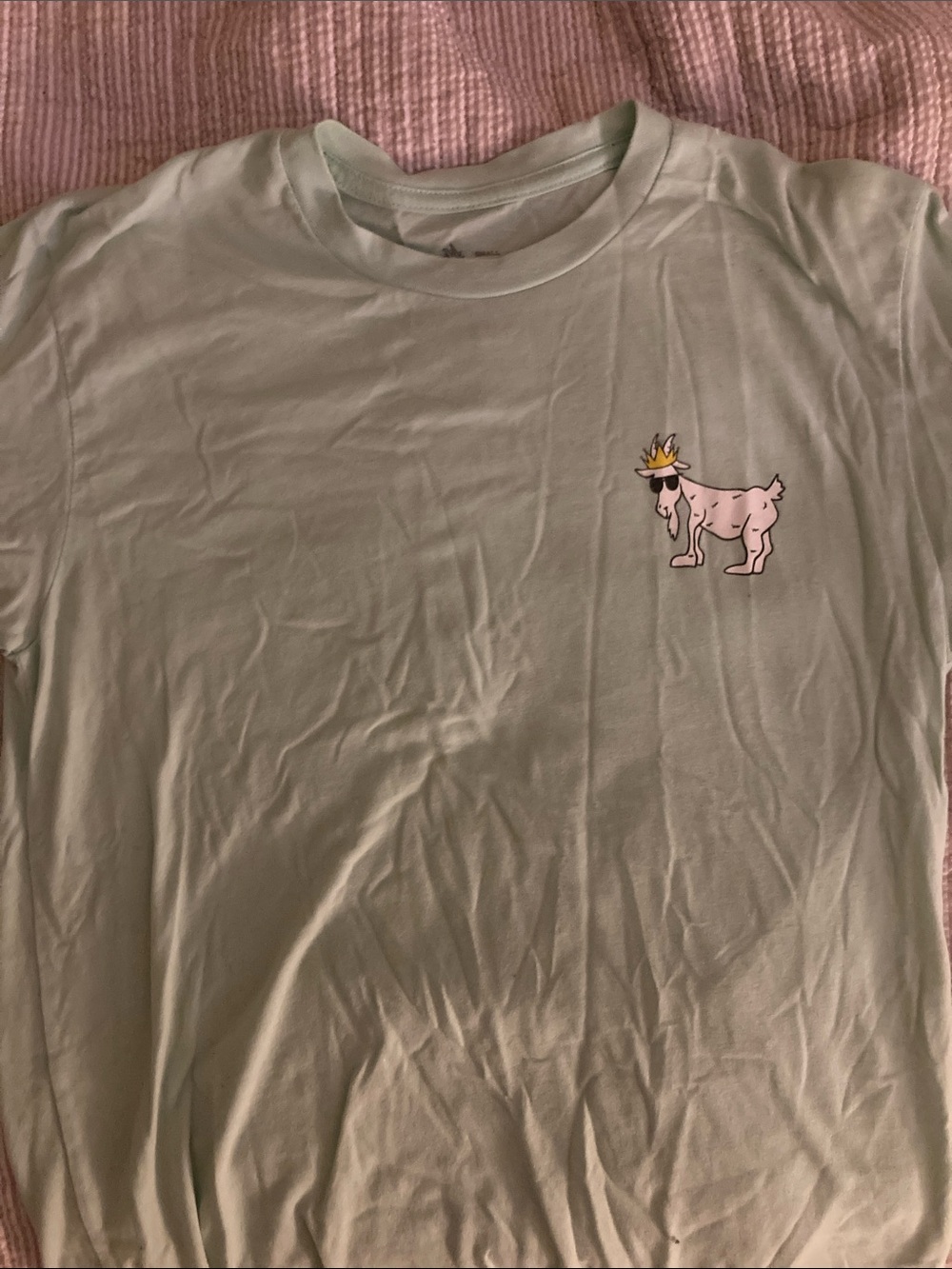 GOAT t shirt size small